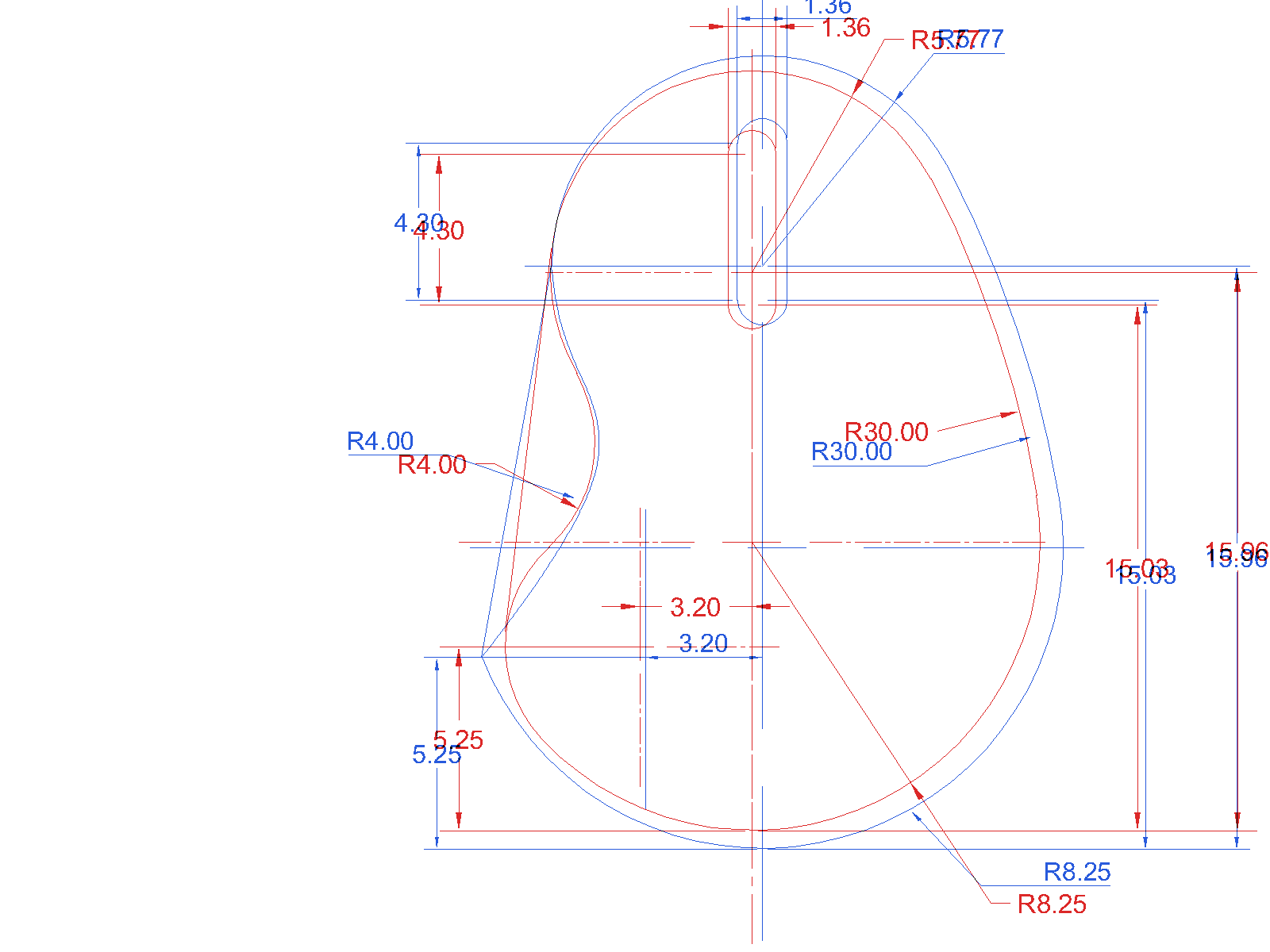 Overlay comparing Sol's submitted drawing with the target